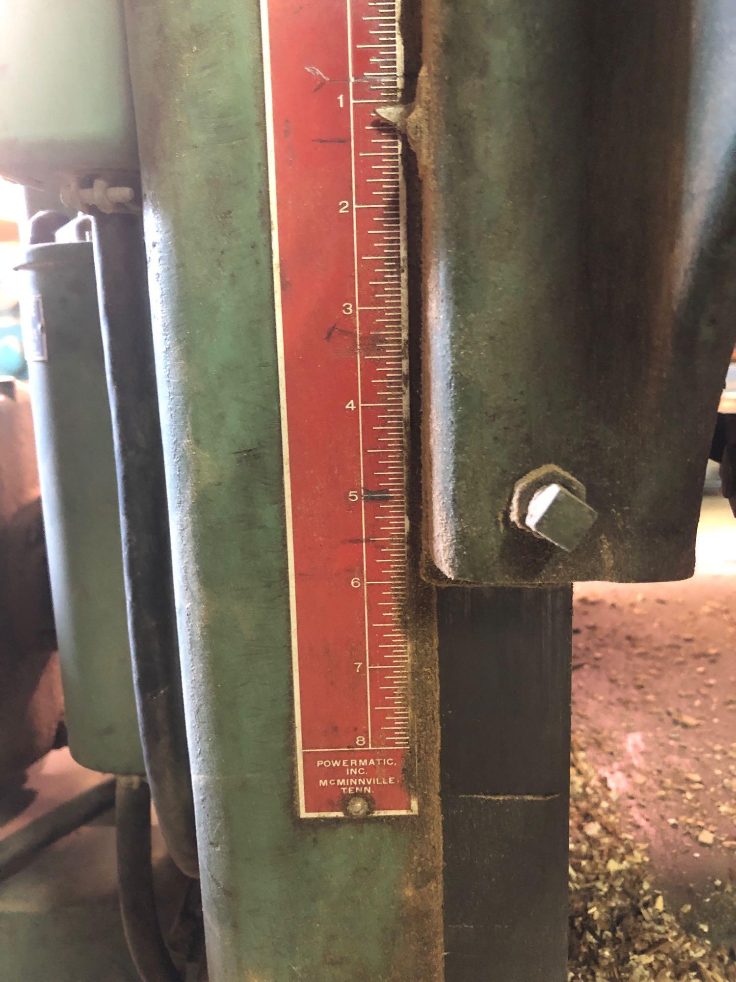 Powermatic planer