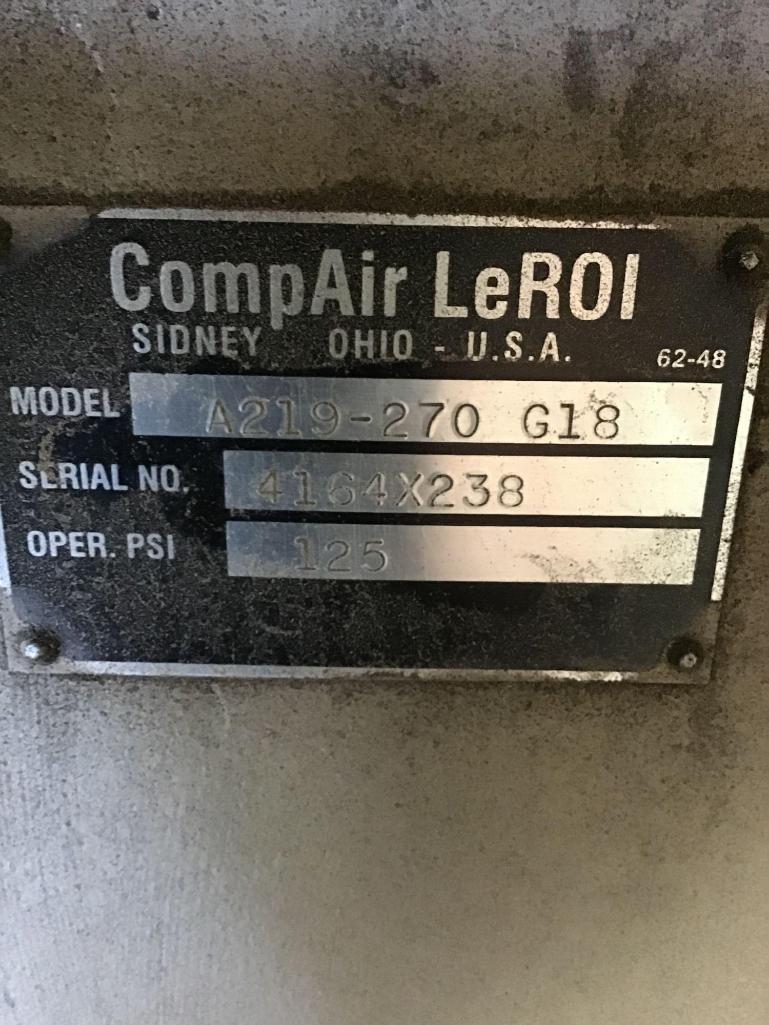 CompAir LeROI Air compressor