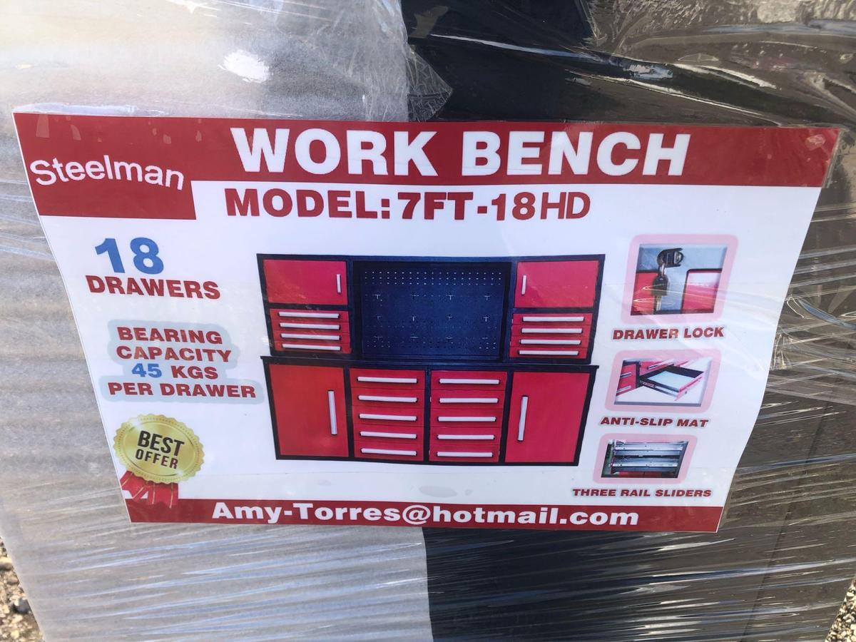 New Steelman Work Bench Toolbox