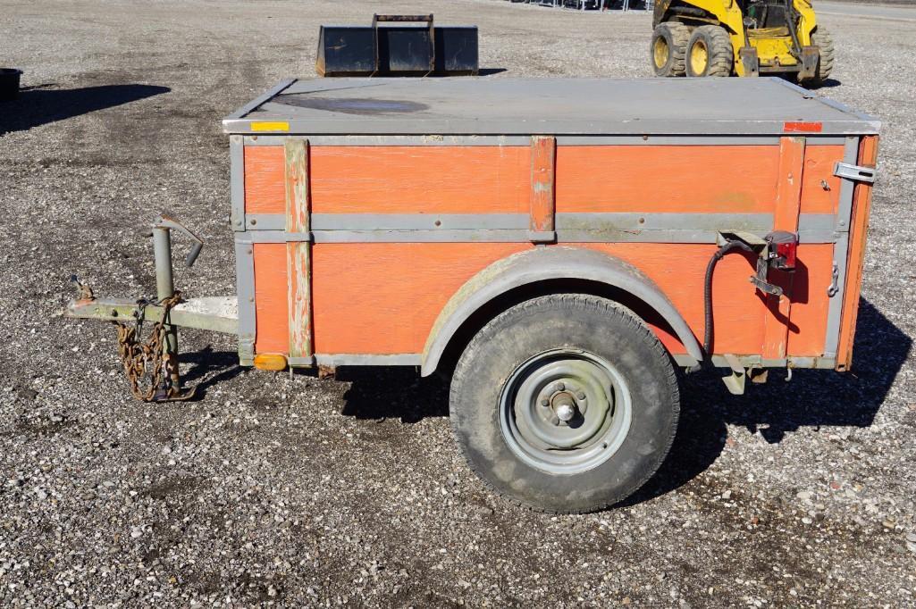 4x6 Enclosed Trailer