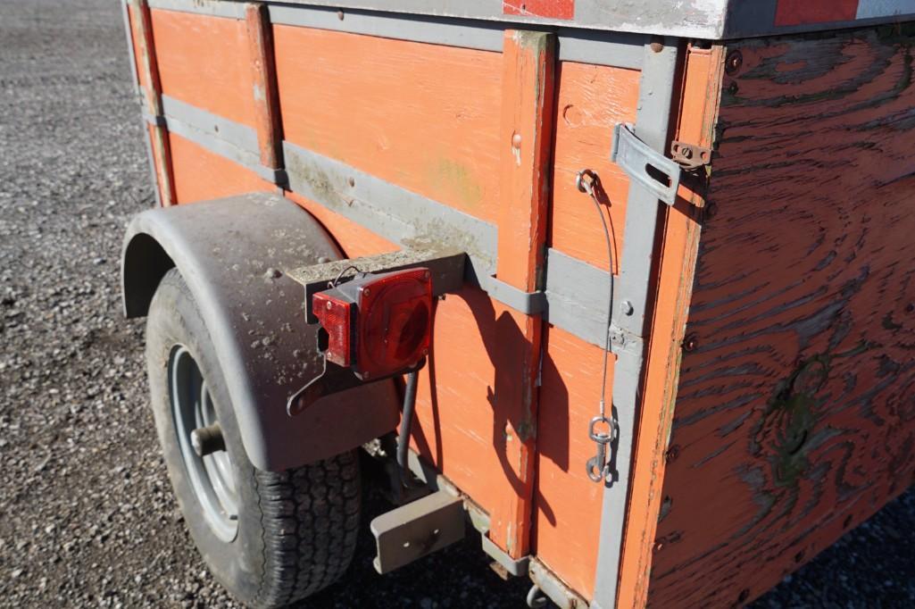4x6 Enclosed Trailer