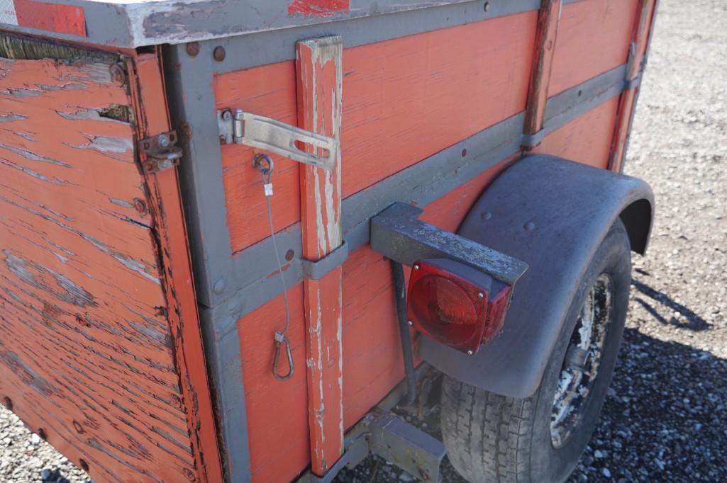 4x6 Enclosed Trailer