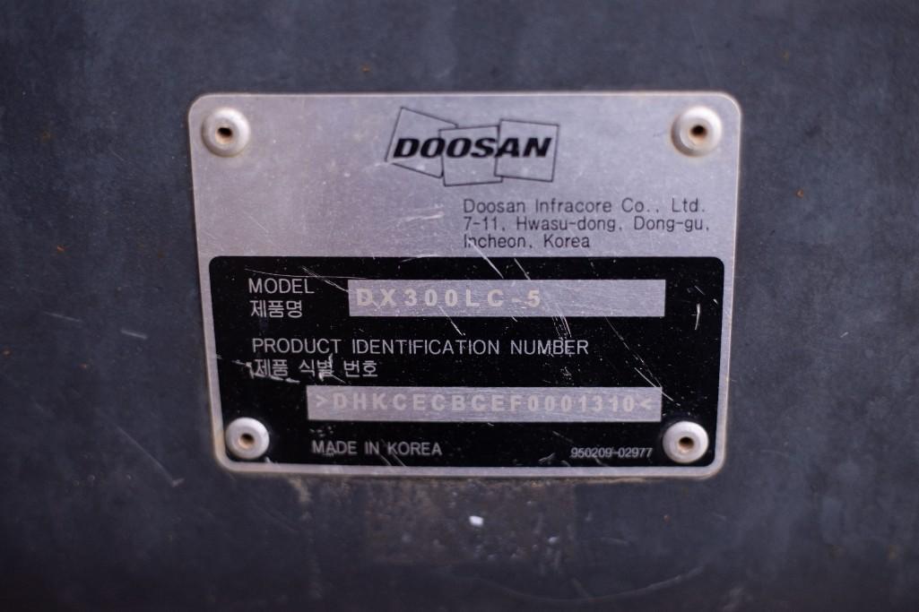 2014 Doosan DX300LC5 Excavator