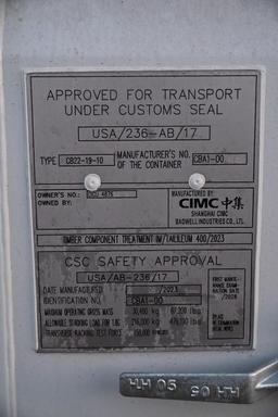 New 20' Shipping Container