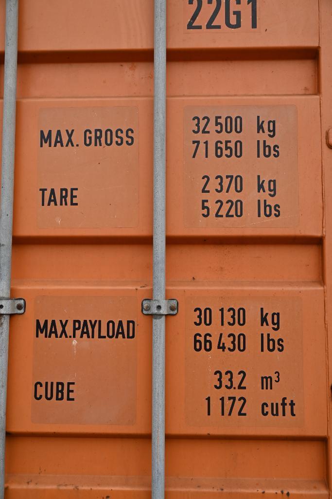 2006 CIMC 20' Shipping Container*