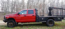 2003 Dodge Ram 3500 Flatbed Truck