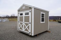 New 8' x 12' Painted Shed