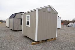 New 8' x 12' Painted Shed