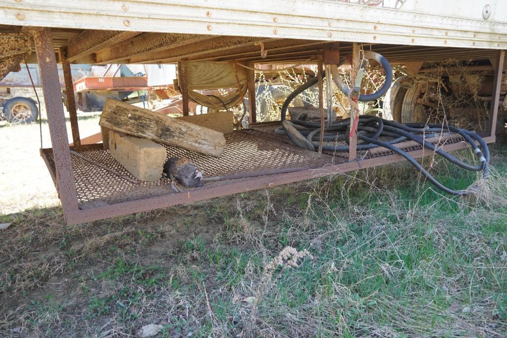 1975 Timpte Dry Van Job Trailer w/Genset & Fuel Tank