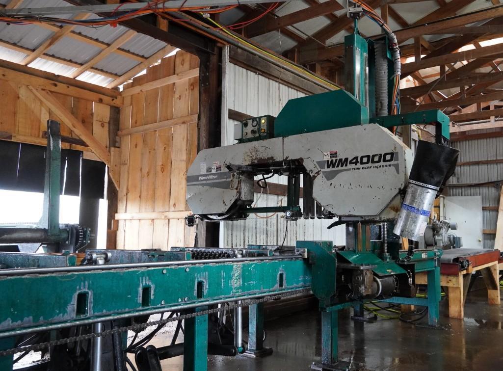 2014 Wood-Mizer WM4000 Thin Kerf Stationary Band Mill