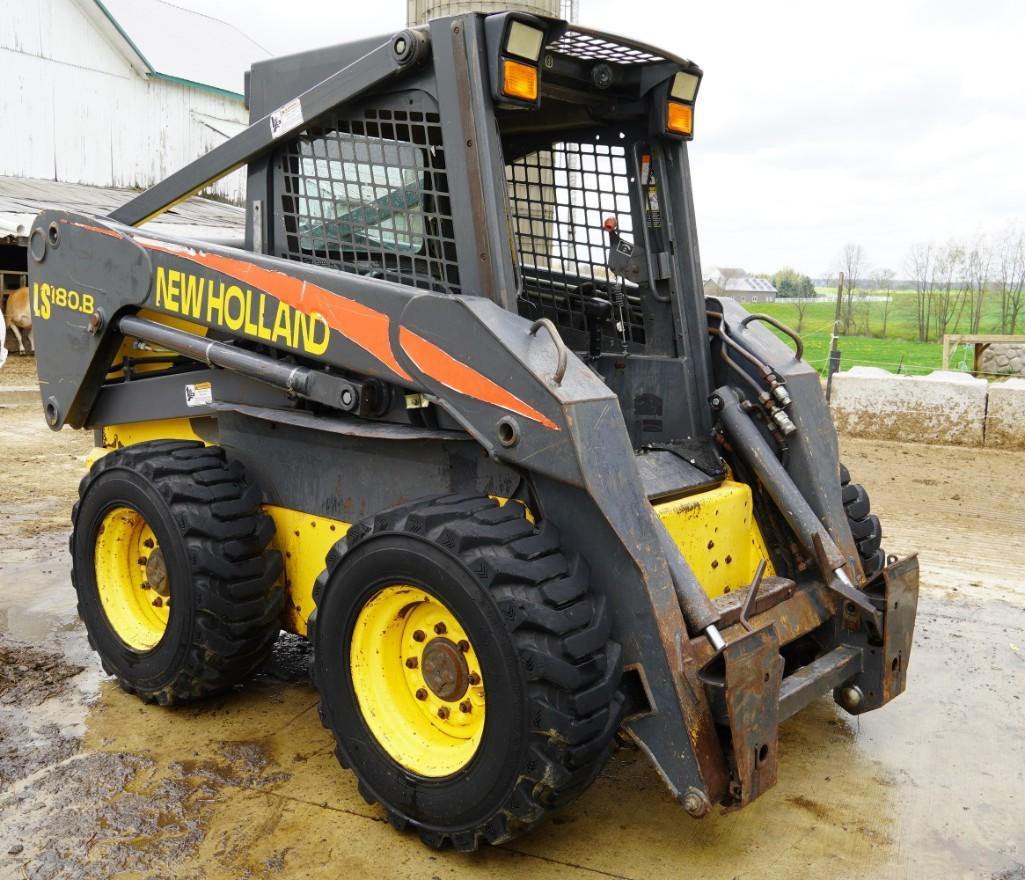 2005 New Holland LS180B Super Boom Skid Steer