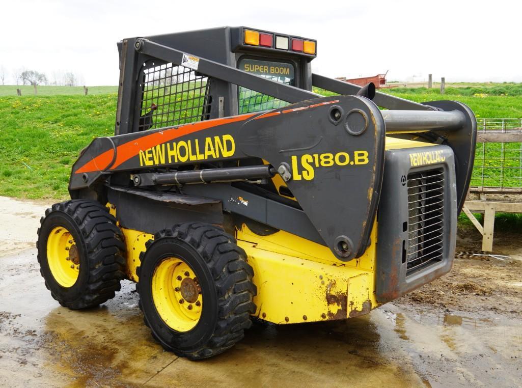 2005 New Holland LS180B Super Boom Skid Steer