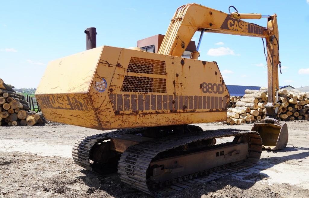 1984 Case 880D Excavator