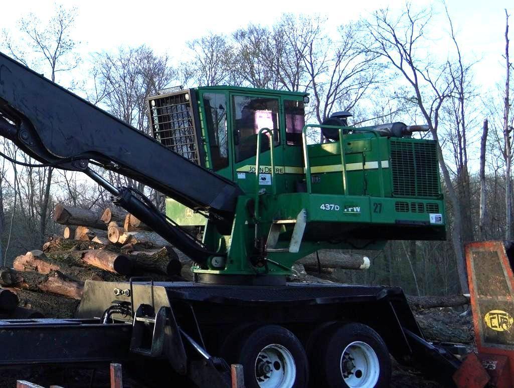 2015 John Deere 437D Knuckleboom