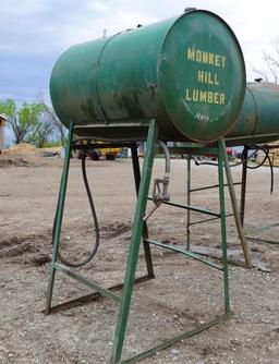 Fuel Tank on Stand