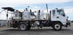 1990 GMC W6000 Line Painting Truck