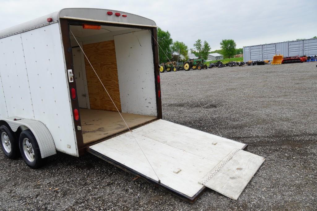 Enclosed Equipment Trailer