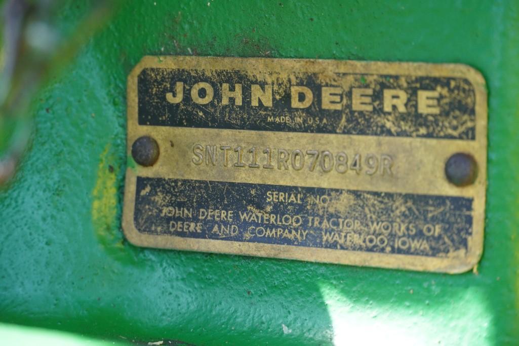 1965 John Deere 3020 Tractor