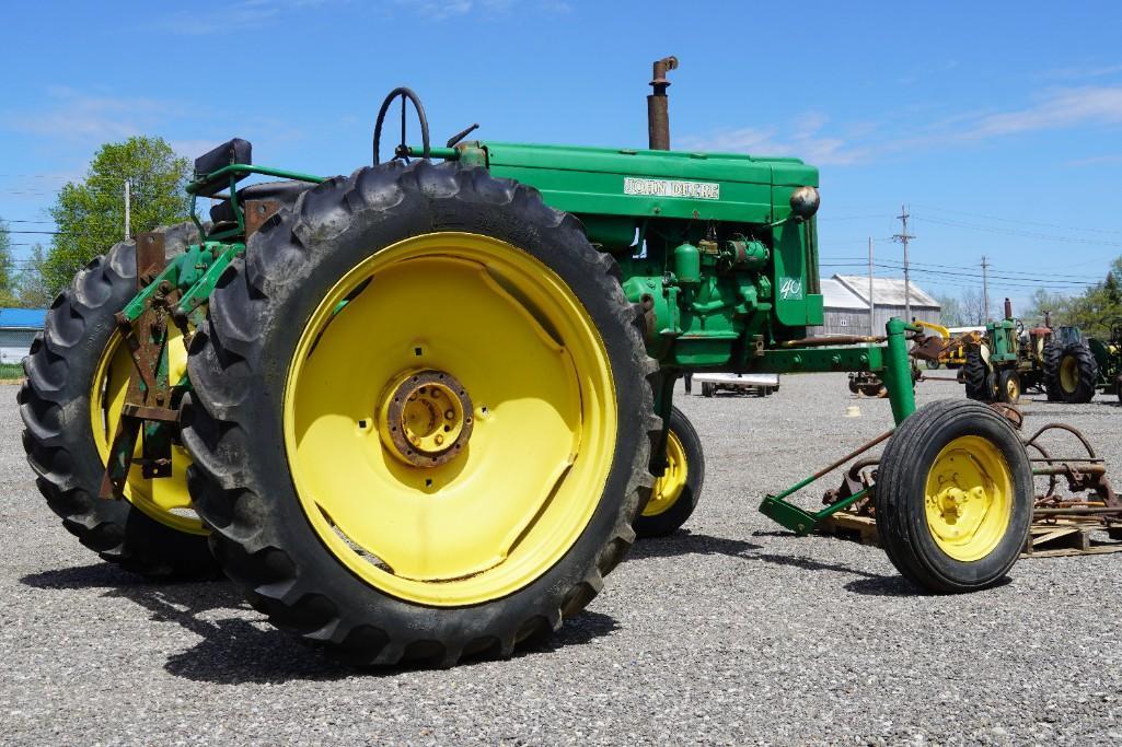 1955 John Deere 40 High Crop Tractor