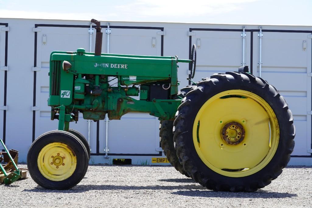 1955 John Deere 40 High Crop Tractor