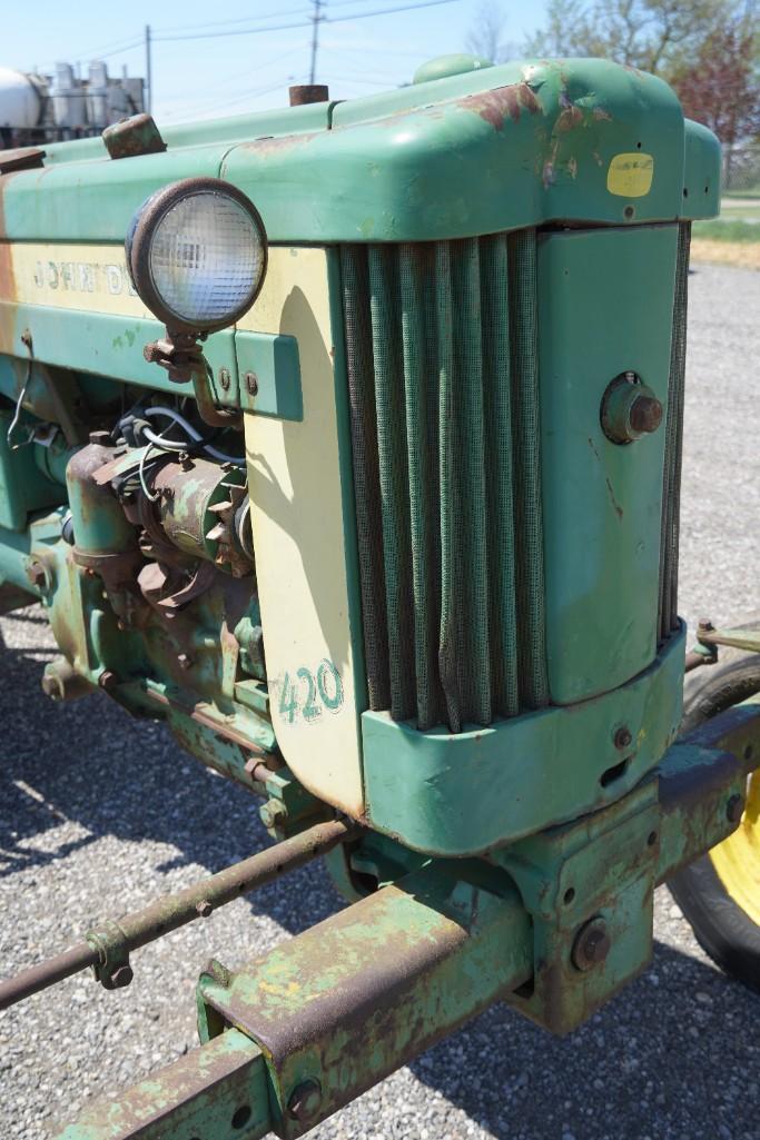 1957 John Deere 420-W Tractor