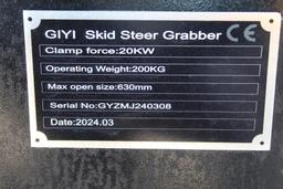 New 2024 GIYI Skid Steer Grapple