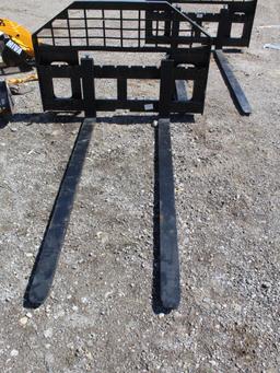 New 2024 GIYI Skid Steer Forks - [Skid Steer Attachments]