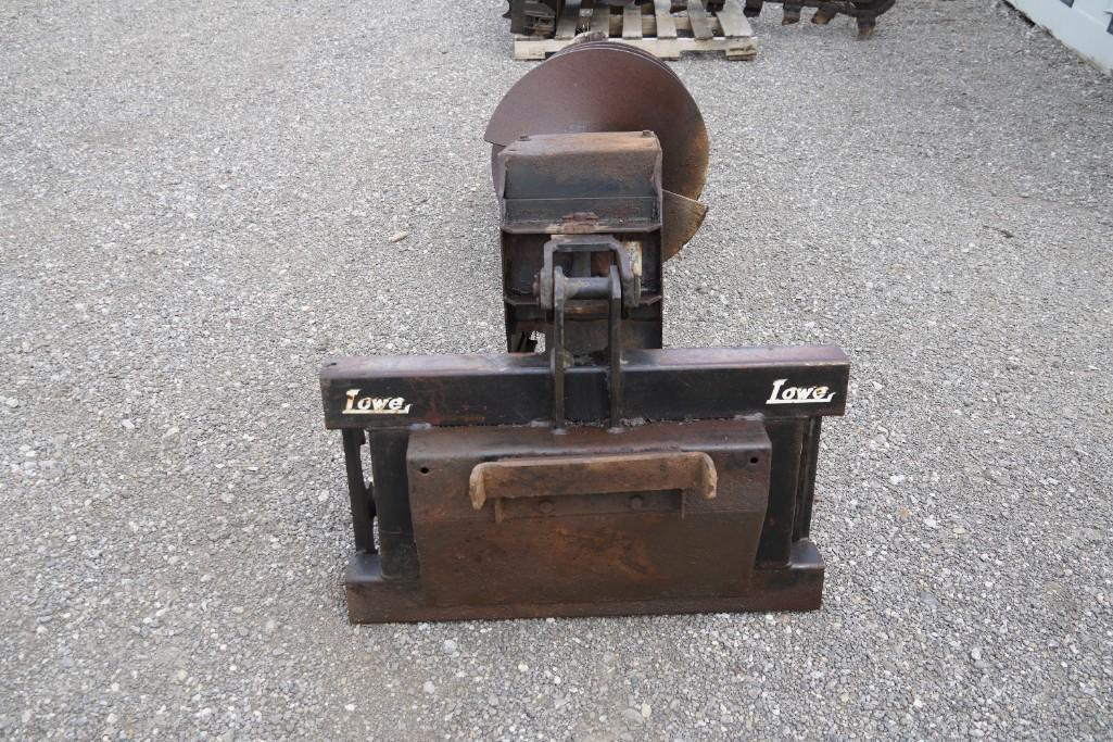 Lowe Loader Quick Attach Auger