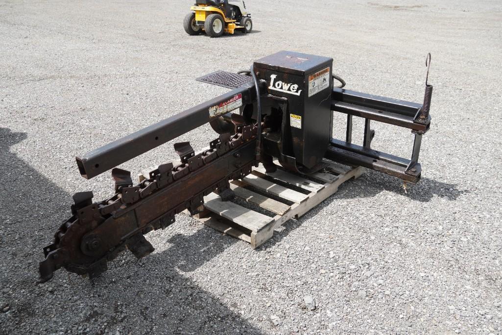 Lowe Loader Quick Attach Trencher