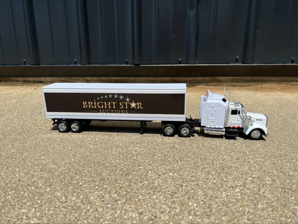 Bright Star Auctions Die-Cast with Plastic 1:43 Scale Truck Replica