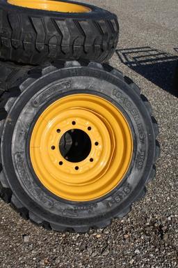 New Skid Loader Wheels and Tires.