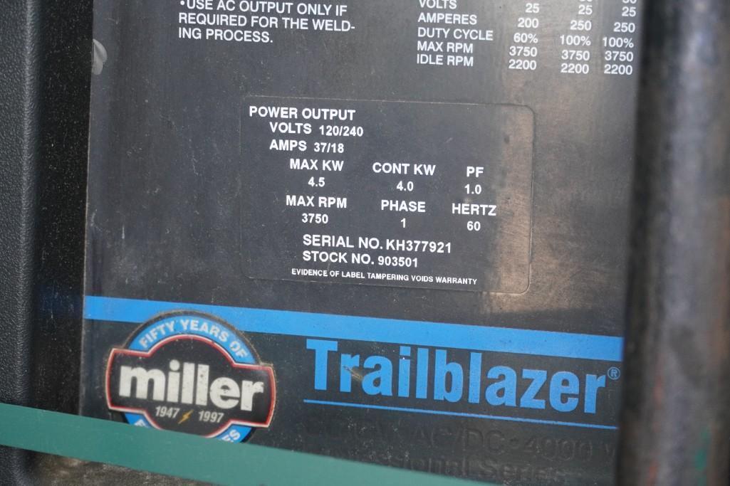 Miller Trail Blazer 251 Engine Drive Welder