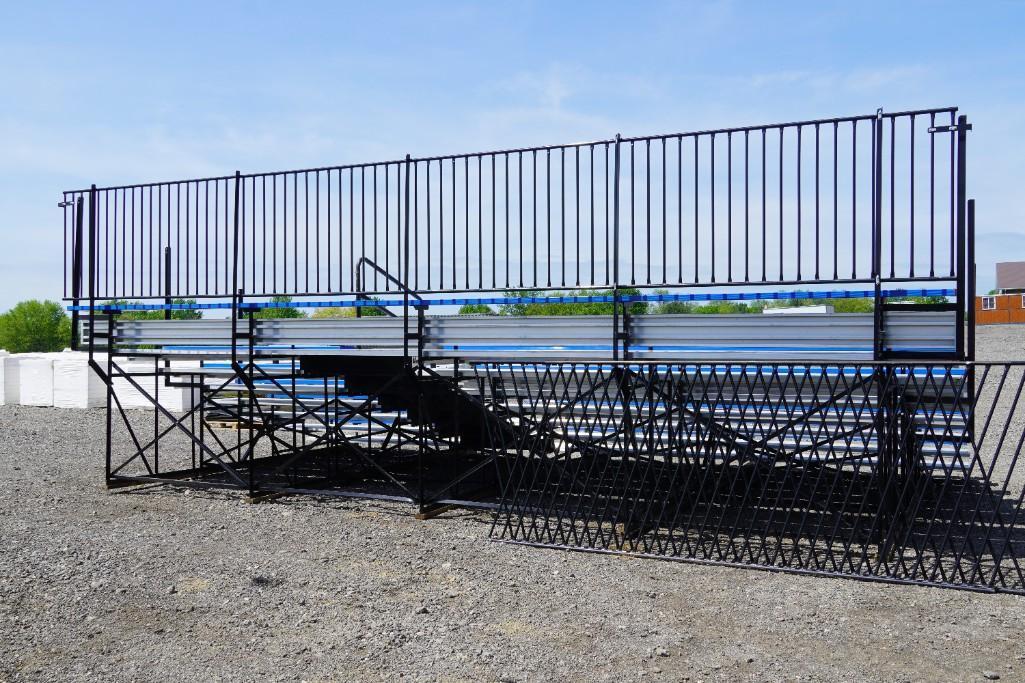 New Aluminum Bleachers