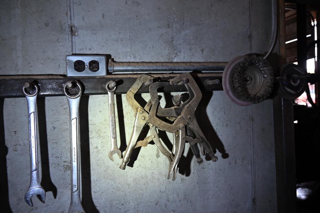 Steel Workbench with Contents