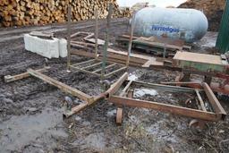Lumber Carts for Parts and Lumber Racks