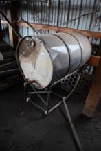 Antifreeze Barrel with Rolling Stand