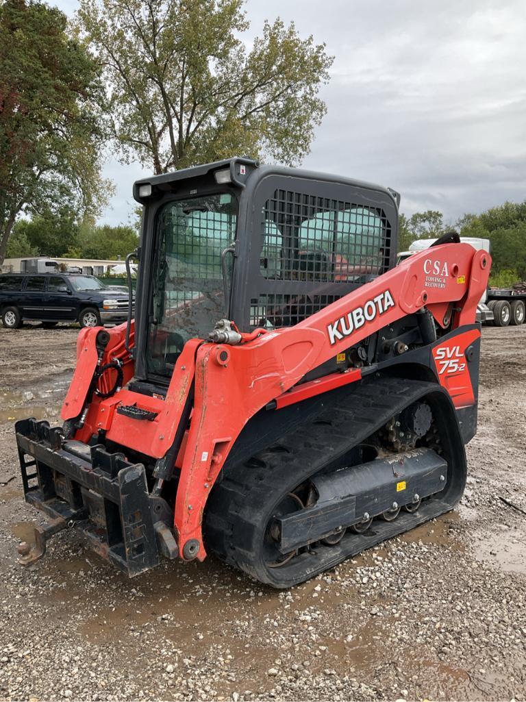 2020 Kubota SVL 75-2 Skid Steer