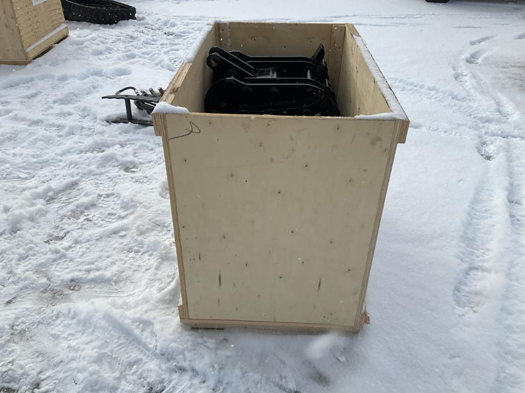 Unused 2024 TPM Qty 10 Attachments for Mini Excavator