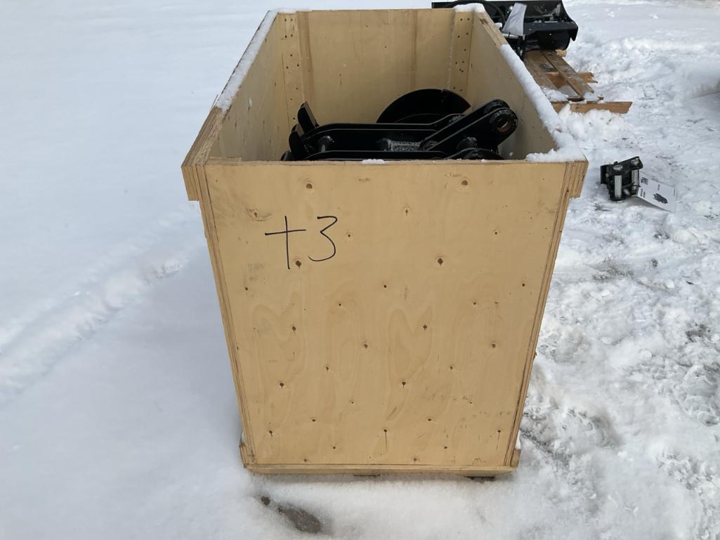 Unused 2024 TPM Qty 10 Attachments for Mini Excavator