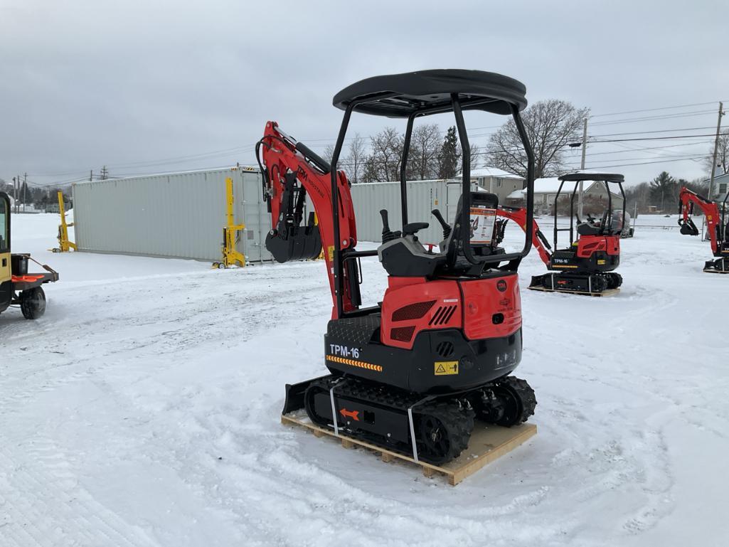 Unused 2024 TPM-16 Mini Hydraulic Excavator
