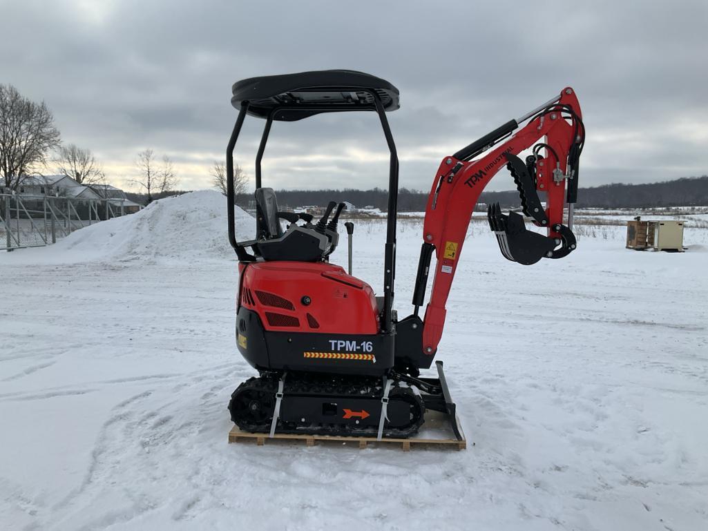 Unused 2024 TPM-16 Mini Hydraulic Excavator