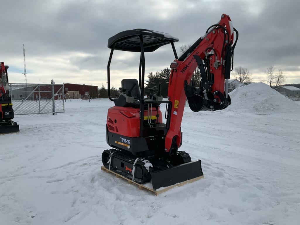 Unused 2024 TPM-16 Mini Hydraulic Excavator