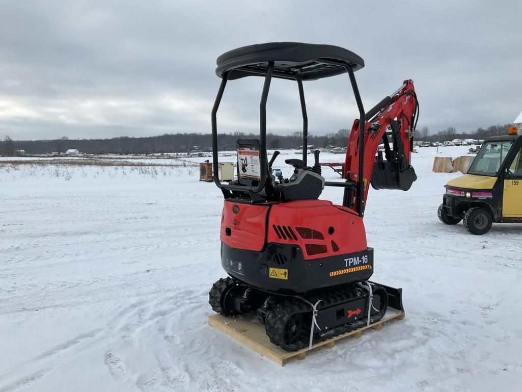 Unused 2024 TPM-16 Mini Hydraulic Excavator