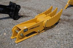 Unused 2024 LANDHERO THUW-33-C312 3 Teeth Stiff Link Thumb-Excavator