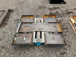 Lot of 3 Skid Steer Frames