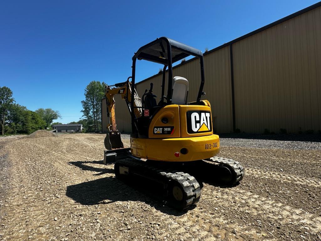 2015 Caterpillar 303E Mini Excavator