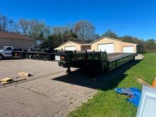 2011 Trail-Eze TE701-53 Traveling Axle Equipment Trailer