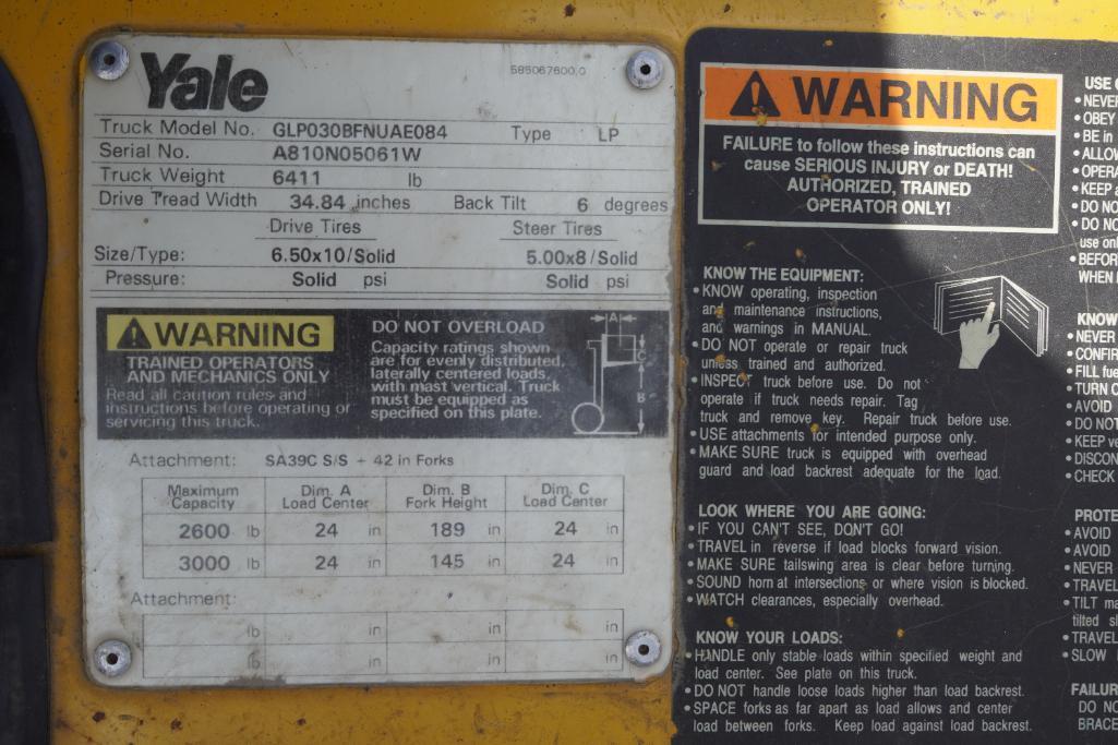 Yale Forklift