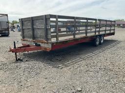28 Double Axle Trailer*