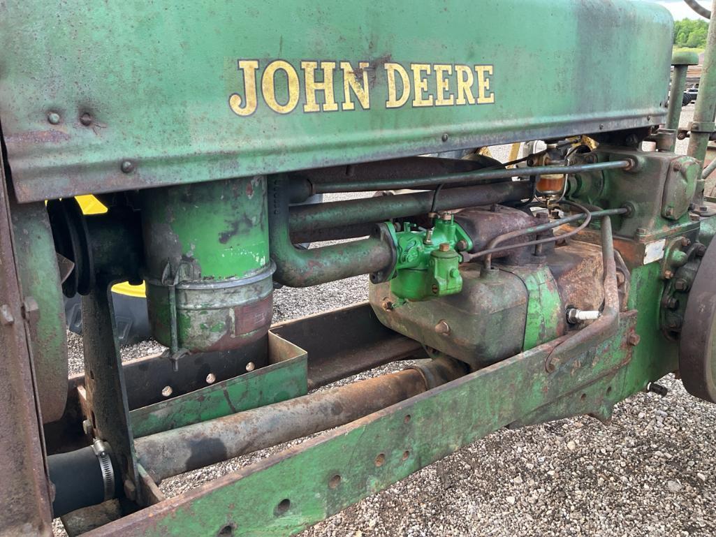 John Deere Model B Unstyled Tractor*